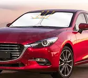 X-CAR WindScreen Sun Shade for Mazda 3 2014-2019 BN BM Blocks UV Rays Foldable Custom Wind Screen Sun Visor Protector