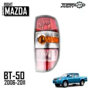 Right RH Tail Lights Rear Lamp Chrome For Mazda BT-50 BT50 UN CD 2006-2011
