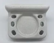 Vintage Ceramic Tile In Mount Porcelain Toothbrush Cup Holder White Salt Pepper