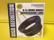 RAYNOX DCR-732 731 0.7x WIDE ANGLE LENS 52mm +37mm 43mm 46mm Camcorder HANDYCAM