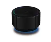 Portable Wireless Bluetooth Small Speaker Mobile Phone Mini Metal Small Audio Card Car Subwoofer-Black