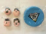 Disney Goof Troop Squirters, Tailspin Flying Disc Kelloggs Cereal Promo 1994 NIB