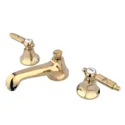 Kingston Brass KS446.GL Metropolitan 1.2 GPM Widespread Bathroom - Brass