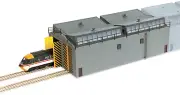 Peco Train Shed Unit OO Gauge Model Railway LK-80