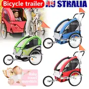 Kids Bike Trailer Child Bicycle Pram Stroller Children Jogger