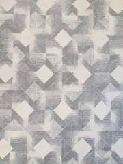 Diana Grey Chevron Geometric Modern Rug