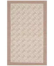 Nourison Framework Geometric 24.96" X 12.84" Accent Rug Bedding, NWT