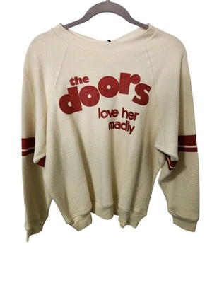 Daydreamer The Doors Love Her Madly Beautiful Womens S Cotton Sweatshirt 150.00