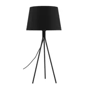 Annalyn Black Shade Tripod Table Lamp