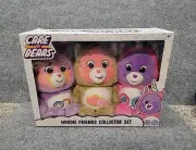 Care Bears Hoodie Friends Collector Set 2021 - Unicorn Fox Pegasus 14" Plush 3PK