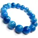 【小樂珠寶】頂級藍磷灰寶石 手珠手鍊稀有少見大顆款KK22(提升個人感受力並穩定磁場)