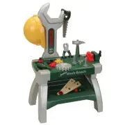 Klein Bosch Junior 71cm Workbench Mini Construction Tools Helmet/Saw Kids Toys