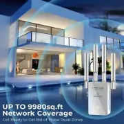 2024 WiFi Extender Signal Booster, 4X Faster Longest Range Internet Booster...