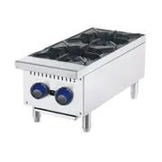 CookRite 2 Burner Cook Tops LPG ATHP-12-2-LPG - ATHP-12-2-LPG-SM