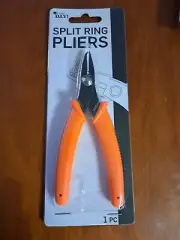 Cousin DIY NEW Split Ring Pliers Orange Jewlery Making Crafting pliers