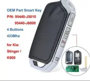 Smart Remote Car Key Fob for Kia K900 Stinger