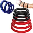 3x Silicone Cock Ring Delay Ejaculation Penis Erection AID Balls Couples Rings