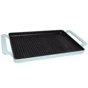 NEW Chasseur Rectangular Grill Duck Egg Blue 42x24cm