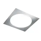 Jesco Lighting CTC607L Carre Flush Mount Satin Nickel