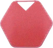 AIMALL Silicone Body Scrubber, Exfoliating Shower Scrub Sponge, Bath Washing Massage Tool, 4.9 x 4.9 x 1.2 Inches