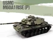 [NEW] 1/72 USMC M60A1 RISE (P) TANK PLA MODEL MILITARY DIORAMA ACADEMY 13425