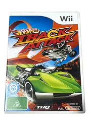 Hot Wheels Track Attack Nintendo Wii PAL *Complete* Wii U Compatible (Pre-Owned)