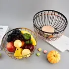 Storage Basket for Kitchen Holiday-themed Fruit Metal Wire Counter Modern