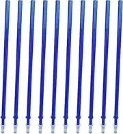 10 Pieces Blue Ink Erasable Gel Ink Pen Refills Fine Point 0.5mm Replacement Gel Pen Refills for Erasable Pens Office School Writing Stationery Supplies BBZY
