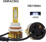 LED Headlight Bulbs-HB1/9004-8000Lm-6000k Extremely Bright LED Bulb CANbus Hi/Lo Beam Bulbs Cool White Conversion kits-18 Month Warranty (HB1/9004)