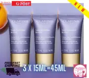Clarins Nutri-Lumiere Revive Revitalizing, Firmimg Day Cream 15ML X3=45ML *NEW*