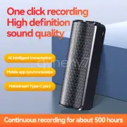 Magnetic Voice Activated Recorder Mini Audio Blutooth/Translation/Transcription