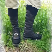 Retro Vintage Medieval Masquerade Gaiters Boot Covers Men's Unisex Pirate Steampunk Masquerade Performance Party Stage Adults' Shoe Cover