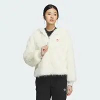 在飛比找環球Online優惠-【Adidas】外套 女款 連帽外套 毛毛外套 亞規 新年 