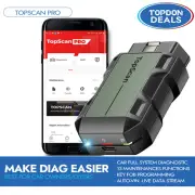 2025 TOPDON TOPSCAN PRO Car OBD2 Advanced Diagnostic Scanner Tool KEY FOB Coding