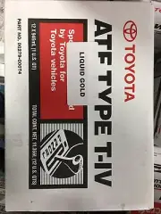 TOYOTA Genuine Lexus ATF Type T-IV Automatic Transmission F 12 Quart Type-4 ATF