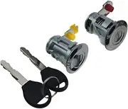 Lock Cylinder for Nissan Altima Frontier Pathfinder Xterra, Door Lock Cylinder Keys H0601-3J125/H0600-3J125/H0600-3J185