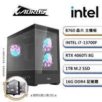 在飛比找PChome24h購物優惠-技嘉B760平台【AI-GX20】i7十六核RTX4060T