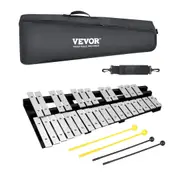 30 Note Glockenspiel Xylophone Bell Kit, Percussion Instrument with Mallets, Drum Sticks and Carrying Bag, Professional Glockenspiel Xylophone Percussion Instrument Set for Students &