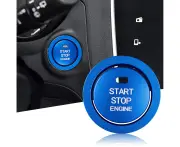 TOMALL Aluminum Engine Start Stop Push Button Cover Trim Compatible with Subaru Forester Legacy Impreza Outback Ascent BRZ XV Car Engine Ignition Start But