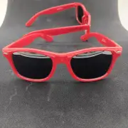 Captain Morgan Plastic Red/Black Sunglasses/Shades--New! 2 Pair