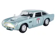 2023 Aston Martin DB5 RHD Diecast Model Car 1/24 Light Blue Metallic GT Racin...