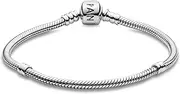 [PANDORA] Moments Sterling Silver Snake Link Bracelet with Barrel Clasp
