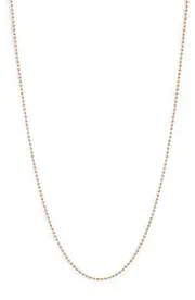 Anzie Mini Ball Chain Necklace