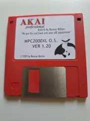 Akai MPC 2000XL Operating System OS V1.20 Brand New Floppy Disk Upgrade