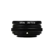 KIPON Macro Adapter with HelicoidTube for Olympus OM Lens to Fuji X-Pro1 Camera