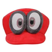 Game Super Odyssey Cappy Hat Adult Anime Cosplay Super Bros Cap Plush Toy Dolls W Red