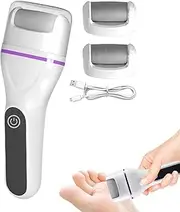 Electric Foot Callus Remover,Foot Scraper Scrubber - Feet Callus Grinder Portable, Heel Dead Skin Removal Tool for Travel Home