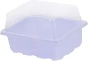 Mipcase 2 Sets Propagator Tray for Gardening Breathable Seed Starter Box Durable Grower Kit for Flowers Vegetables and Fruits for Garden Enthusiasts