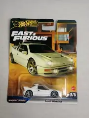 Hot Wheels 2023 Premium - Ford RS200 - White - Fast & Furious - 1:64 Diecast
