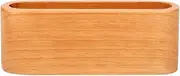 Business Card Holder, Business Card Organizer, Wooden Business Card Holder Office Business Card Holder Wooden Business Card Case for Study Office Desk Home(Beech Light Yellow)
